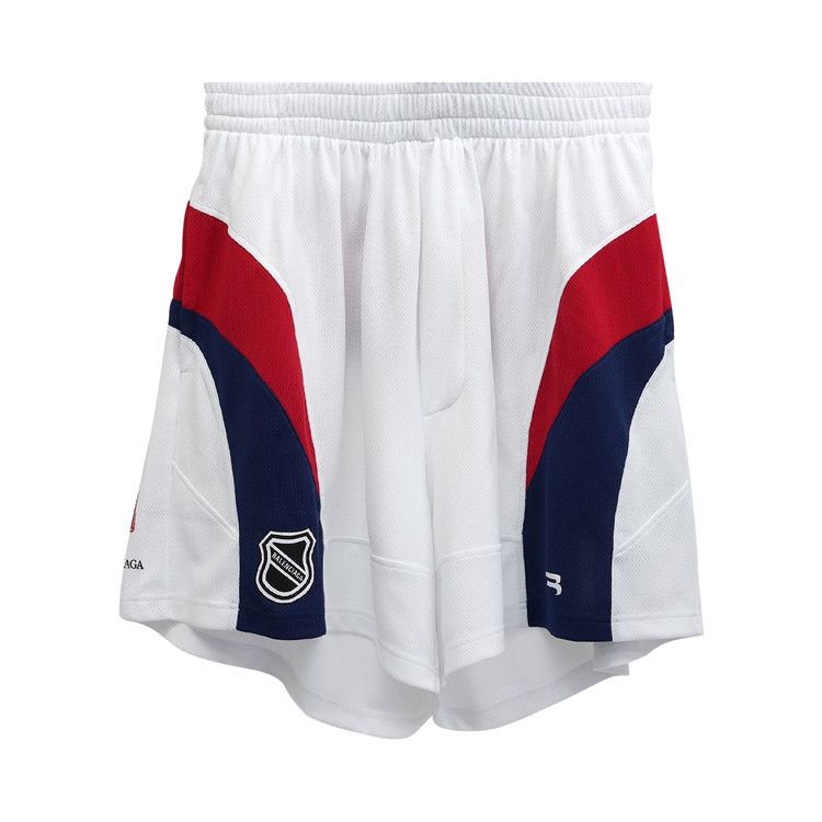 Balenciaga Hockey Shorts White/Red/Ink