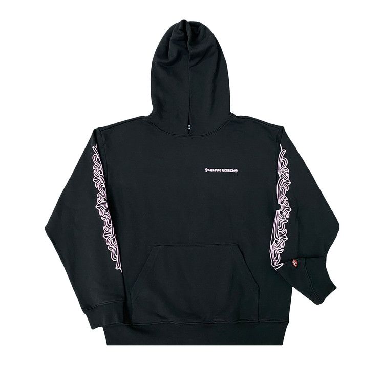 Chrome Hearts x Matty Boy フラワー チョンパー パーカー BLACK Chrome Hearts x Mattyboy floral chomper hoodie in black SZ:S
