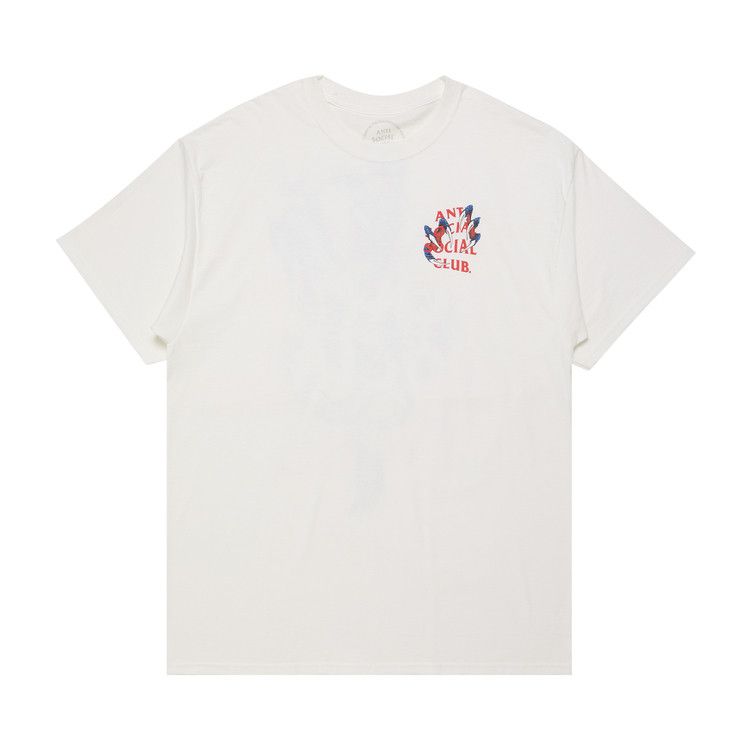 Buy Anti Social Social Club Double Dragon Tee 'White' - 0657