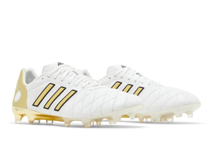Toni Kroos X Adidas 11pro Fg 'white Gold Metallic'
