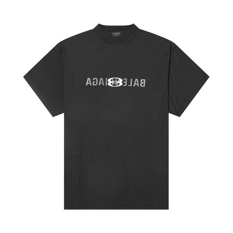 Buy Balenciaga Inside Out T-Shirt 'Faded Black/White