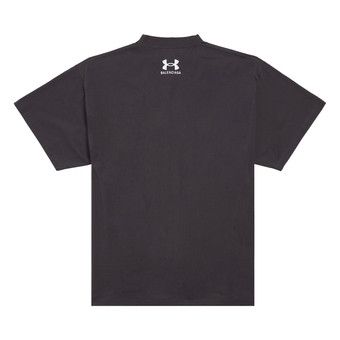 人気【BALENCIAGA】UNDER ARMOUR Tシャツ Balenciaga x Under Armour® logo-embroidered T-shirt | Black