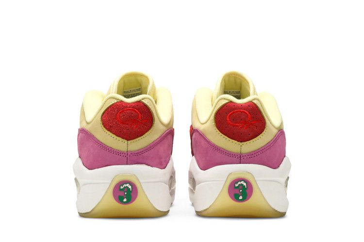Buy BBC Ice Cream x Reebok Question Low 'Yellow Red' - FZ4346 | GOAT