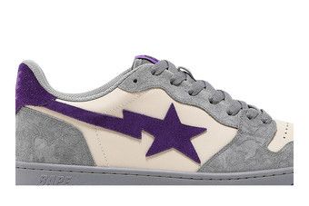 A BATHING APE®︎ Mist Gray/Loyal Purple