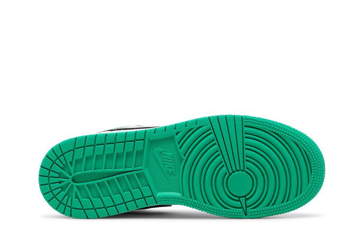 Air Jordan 1 Low Gs White Lucky Green
