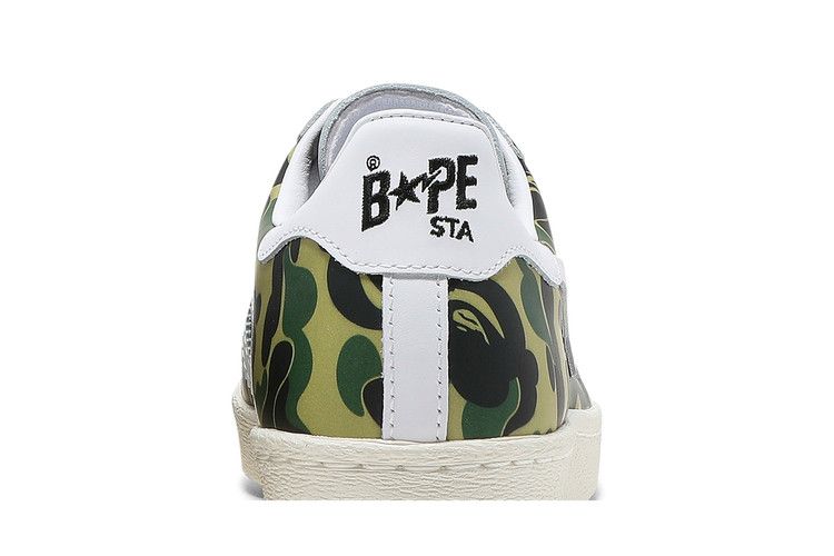 Adidas Superstar Bape Abc Camo Green