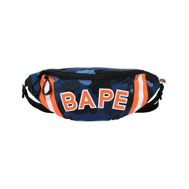 Bape color camo waist bag sale