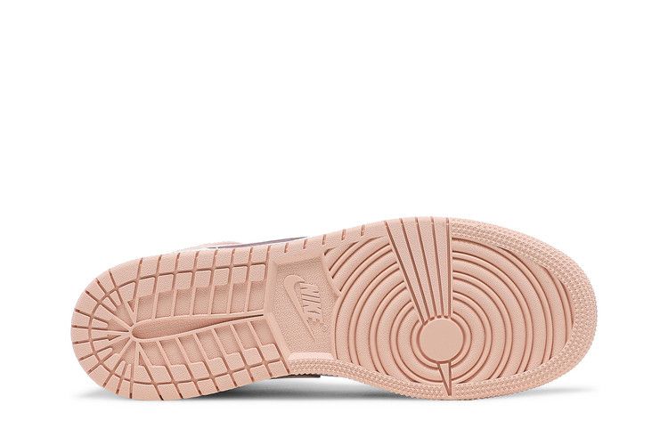 Air Jordan 1 Mid Gs Crimson Tint