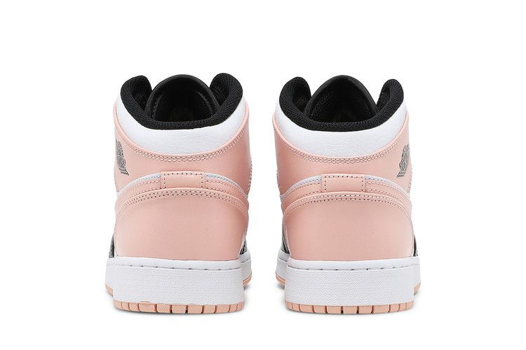 Air Jordan 1 Mid Gs Crimson Tint