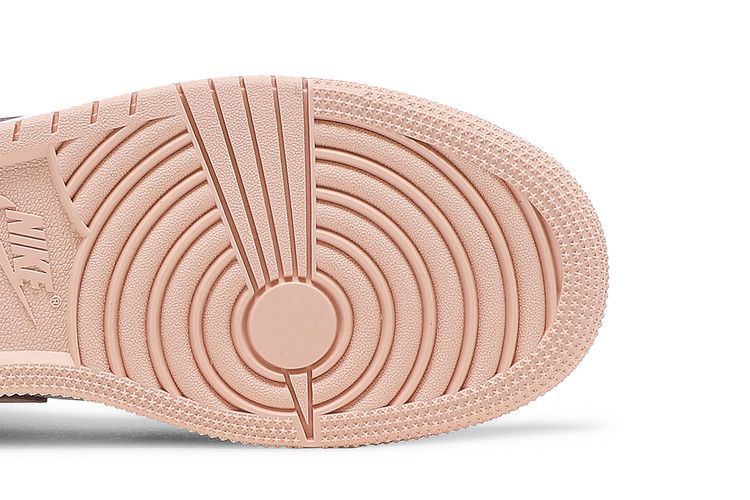 Air Jordan 1 Mid Gs Crimson Tint