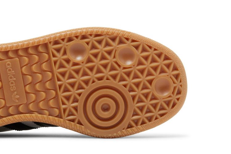 Adidas Samba Xlg J White Black Gum