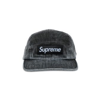 Buy Supreme Coated Denim Camp Cap 'Black' - SS24H35 BLACK | GOAT