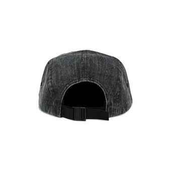 Achetez des Supreme Coated Denim Camp Cap 'Black' - SS24H35 BLACK