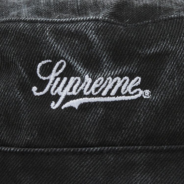 Buy Supreme Coated Denim Crusher 'Black' - SS24H36 BLACK | GOAT