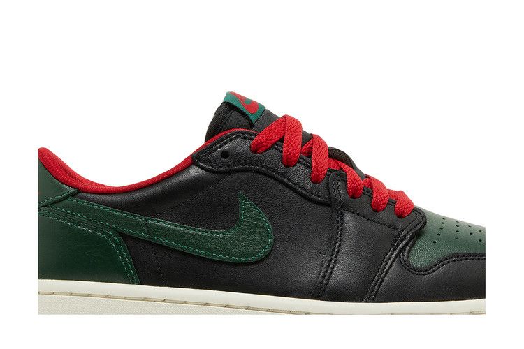 Wmns Air Jordan 1 Retro Low OG 'Black Gorge Green'