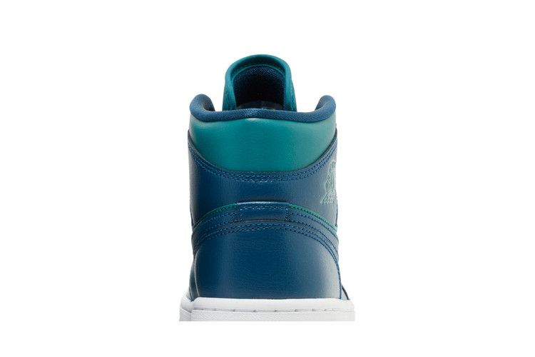 Wmns Air Jordan 1 Mid 'teal French Blue'