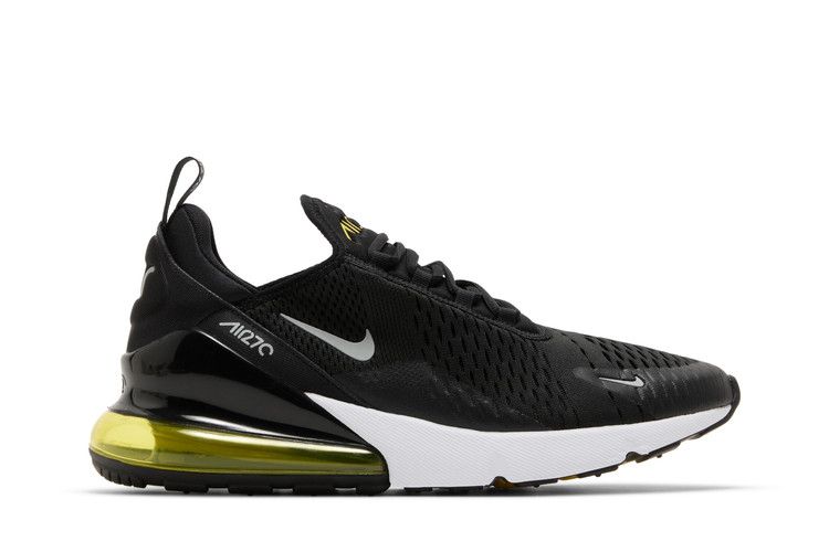 Nike Air Max 270 Black Opti Yellow — foto 2