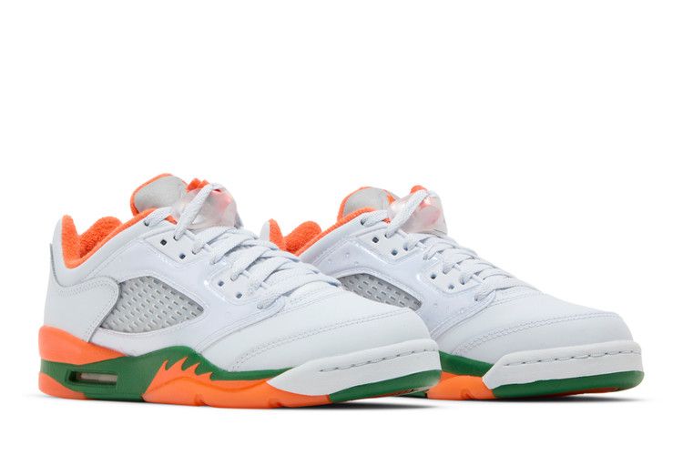 新品JORDAN Jordan 5 Retro Low Miami Hurricanes (GS) - FQ1293-018 - US