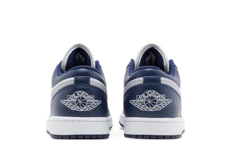 Air Jordan 1 Low Wolf Grey Midnight Navy