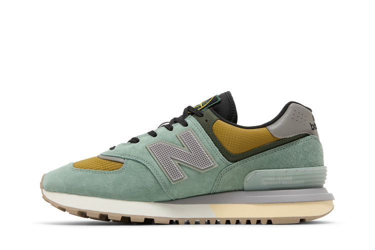 New Balance 574 Legacy Stone Island Light Green — foto 4