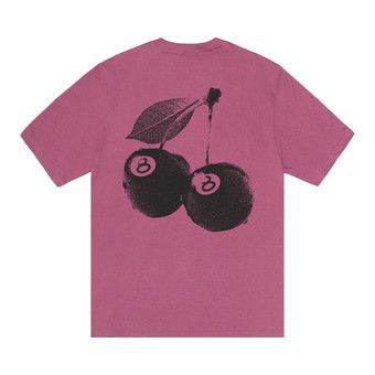 ★Stussy Cherries T-Shirt Storm★ Stussy Cherries Tee White Men's - SS24 - US