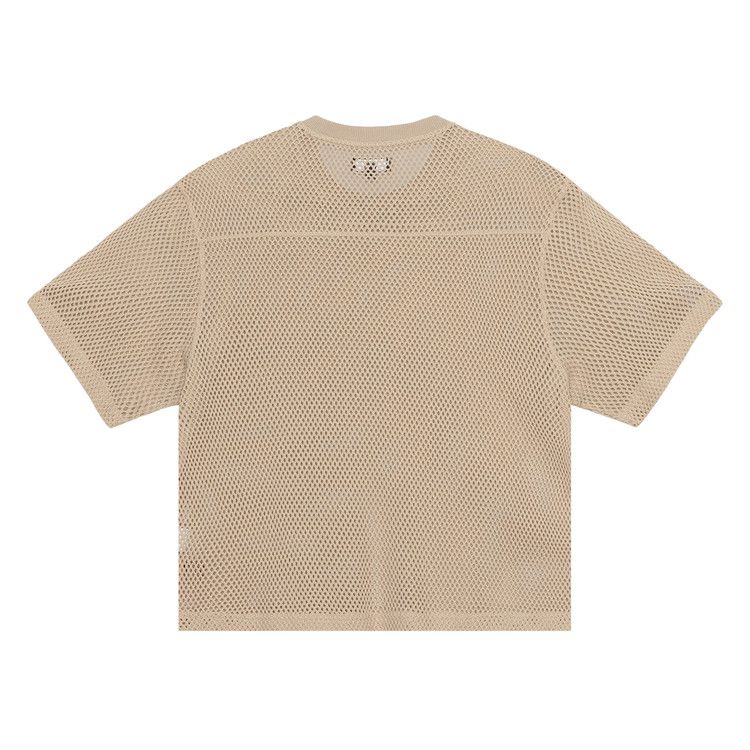 Stussy Mesh Jersey Crew 'natural'