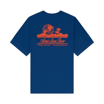 Tシャツ・カットソー Aime Leon Dore Unisphere Short-Sleeve Tee SS22 Aime Leon Dore Unisphere Short-Sleeve Tee Cream Men's - SS22