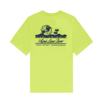 Buy Aimé Leon Dore x New York Mets Unisphere Tee 'Acid Lime
