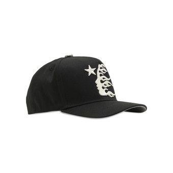 Hellstar OG Logo Rhinestone Snapback Hat Black – Endless Supply