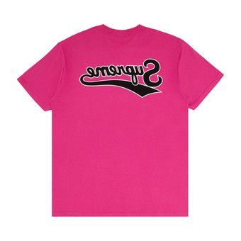 Tシャツ・カットソー Supreme Wings T-Shirt Fuchsia Buy Supreme Backwards Tee 'Fuchsia' - SS24T22 FUCHSIA | GOAT