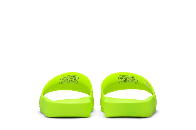 Balenciaga Wmns Pool Slides 'Fluo Yellow'