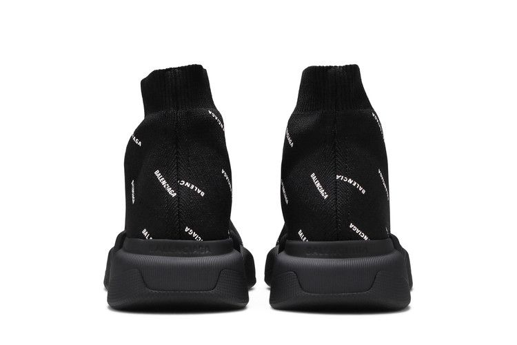 Balenciaga Wmns Speed 2.0 Sneaker 'Allover Logo - Black'