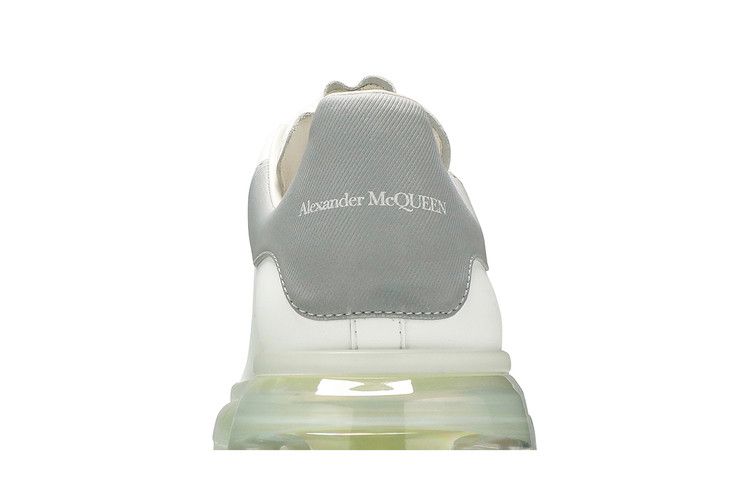 Alexander Mcqueen Oversized Sneaker Transparent Sole - White Gunmetal