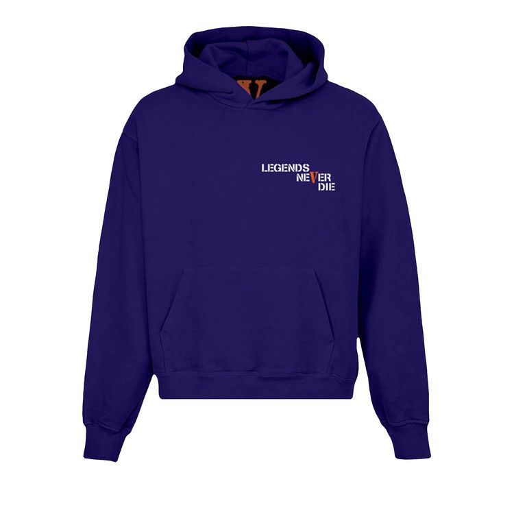 Buy Vlone x Juice WRLD Legends Never Die Hoodie Royal Blue 1020 1SS200106LNDH ROYA GOAT UK