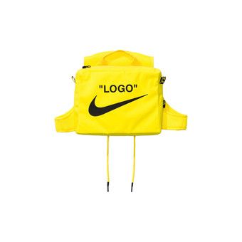 NIKE × off-white バッグ　イエロー Nike X Off White Utility Vest Yellow Bag Backpack Women's
