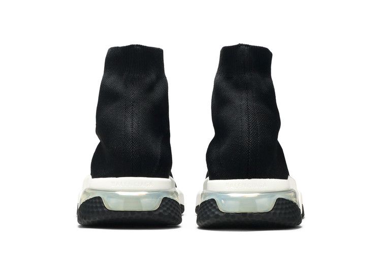 Balenciaga Speed Trainer Clear Sole - Black