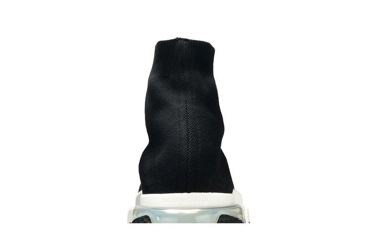 Balenciaga Speed Trainer Clear Sole - Black