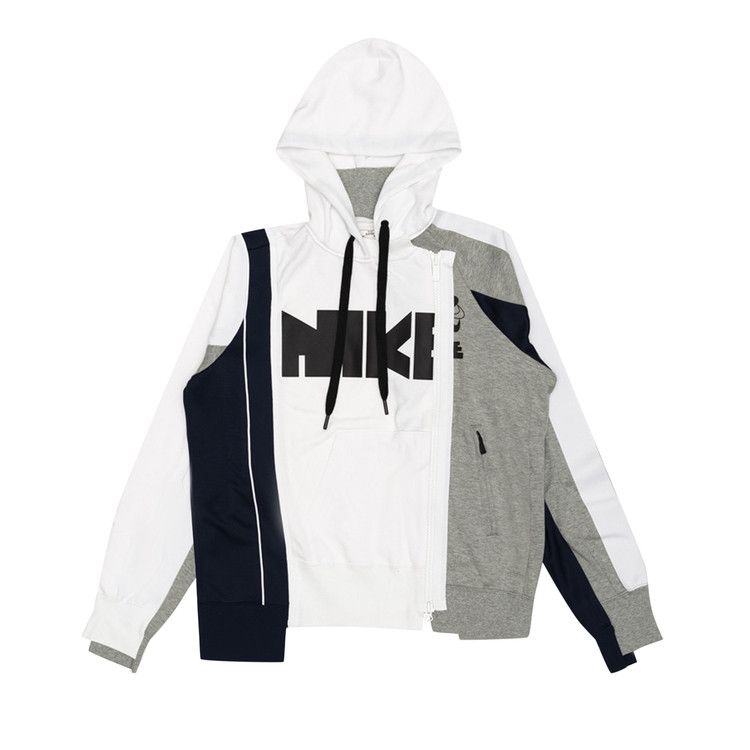 Nike X Sacai Double-Zip Hoodie Canyon Gold/Obsidian