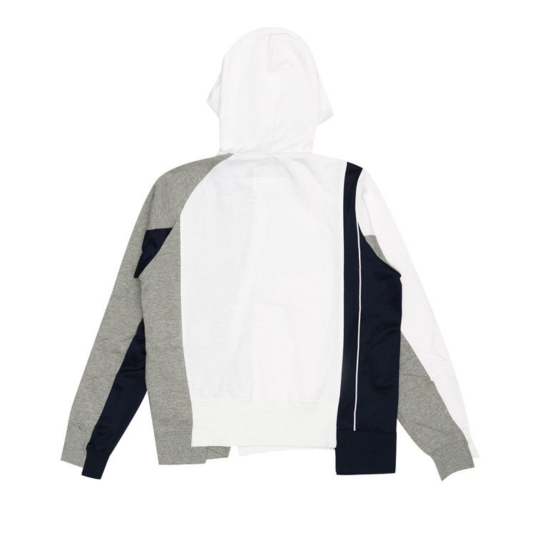 Nike X Sacai Double-Zip Hoodie Canyon Gold/Obsidian