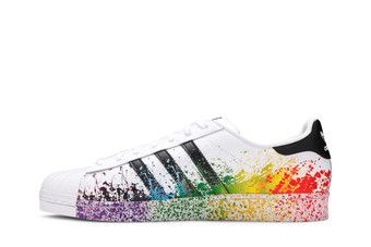 Adidas superstars rainbow shoes best sale