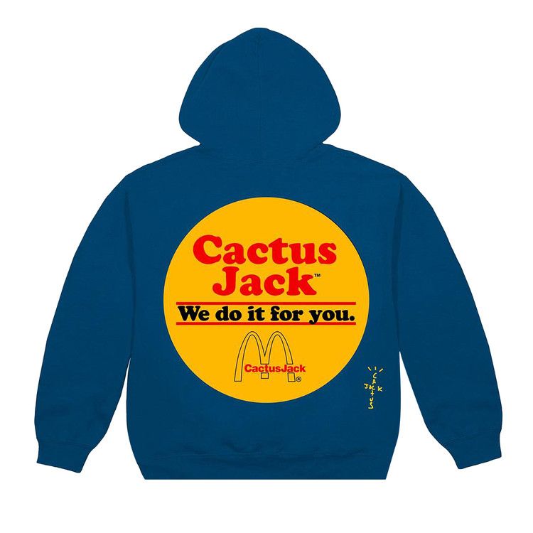 Cactus jack hoodie blue sale