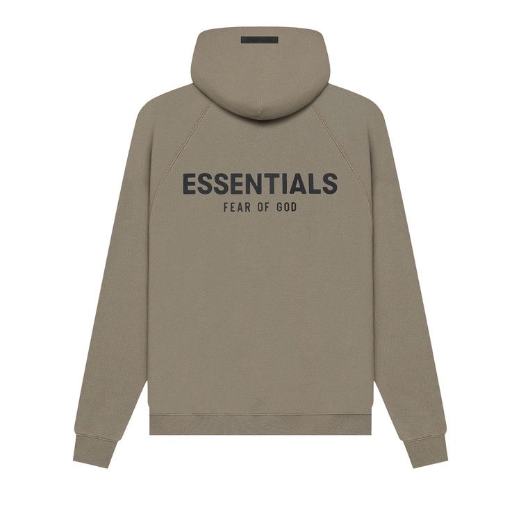 Buy Fear of God Essentials Pull-Over Hoodie 'Taupe' - 192SP212007F | GOAT