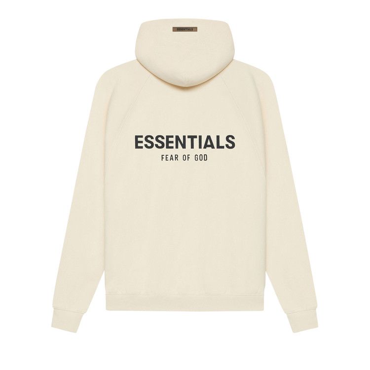 Buy Fear of God Essentials Pull-Over Hoodie 'Buttercream
