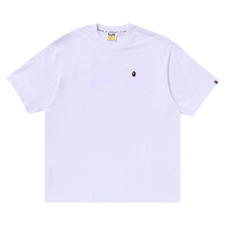 Bape Ape Head One Point Relaxed Fit Tee 'white'