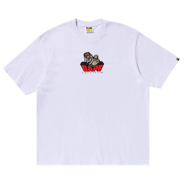 【A BATHING APE】3色展開 GRAFFITI LOGO RELAXED FIT TEE T-shirts A BATHING APE Graffiti Bape Logo Relaxed Fit Tee