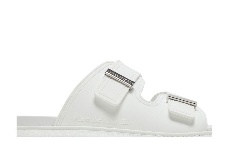 ALEXANDER MCQUEEN｜SLIPPERS (663563 W4Z51 9359) Buy Alexander McQueen Hybrid Double Buckle Sandal 'New Ivory