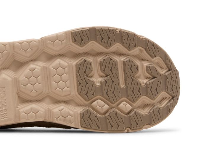 Hoka Clifton L Suede Shifting Sand Dune