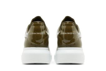 スニーカー Oversize Sneakers - Alexander McQueen - Leather - Khaki Oversized Sneakers - Alexander McQueen - Leather - Khaki