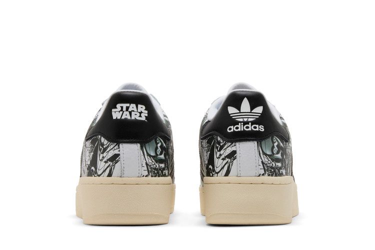 Star Wars X Nanzuka X Adidas Superstar Xlg 'r2-D2 And C-3po'
