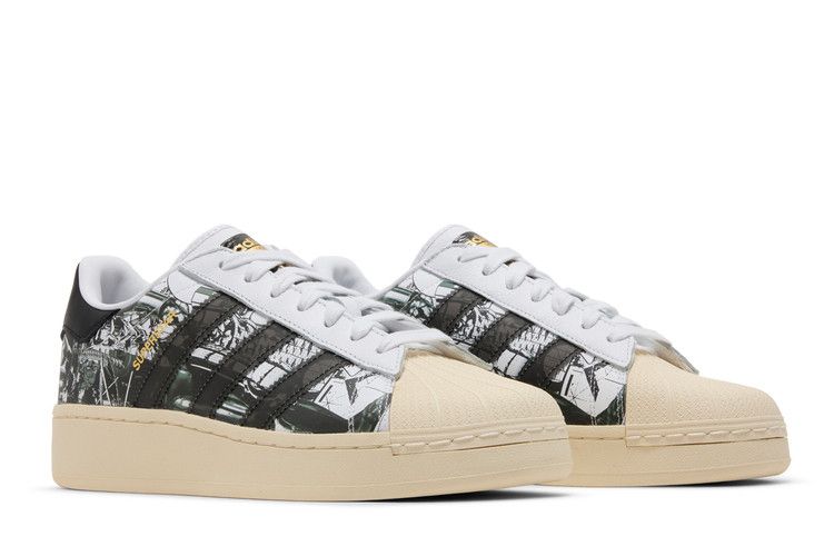 Star Wars X Nanzuka X Adidas Superstar Xlg 'r2-D2 And C-3po'